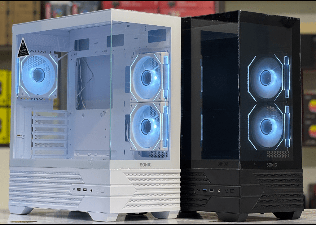 Sonic Casing K10 3 ARGB Infinity Fan ATX White Sonic Casing K10 3 ARGB Infinity Fan ATX White
